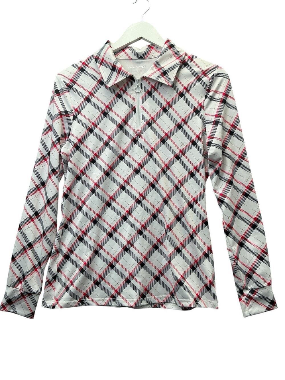 Jack Smith Women's Polo Long Sleeve Breathable Women’s Size Medium Shirt
